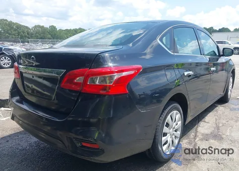 2019 Nissan Sentra S z USA, uszkodzony, nr VIN 3N1AB7AP8KY342973
